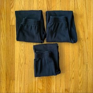 3 PAIRS | JOGGERS NAVY BLUE ATHLETIC WORKS CASUAL